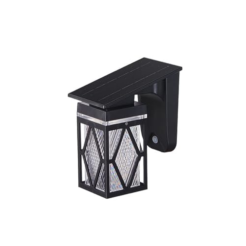 HBBursts Apliques Solares De Pared For Exteriores, IP65, Resistentes Al Agua, For Vallas, Decoración Jardín, Patio, Puerta Entrada Y Camino(F)