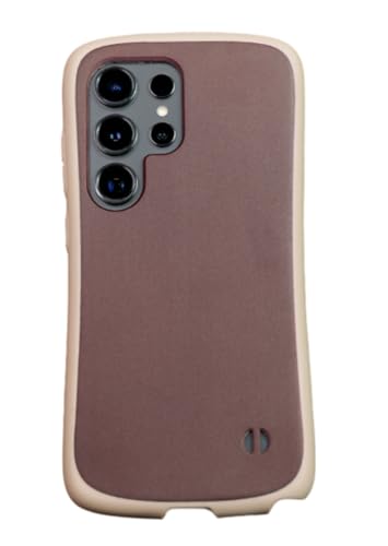 Image of MILLION CASES Back Cover Case for Samsung Galaxy S23 Ultra Shockproof Protective Ultimate Comfort Frosted Matte Case for Men & Boys(Brown)