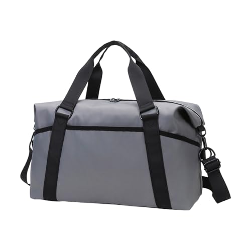 Sac de sport étanche et compartimenté avec passant pour poignée de valise