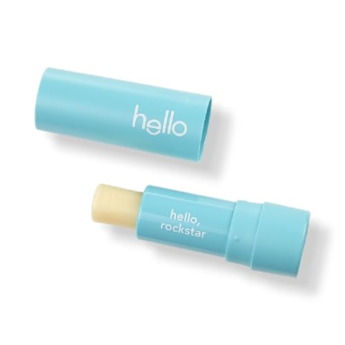 Hello Moisturizing Vegan Lip Balm, Unicorn Beeswax Free, Petrolatum Free, and Parabens Free, 0.15 Ounce, 1 Pack