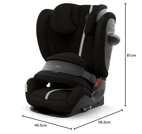Miniatura 8 de Cybex Gold Silla De Coche Pallas G I-Size, 76-150 Cm, De 15 Meses A 12 Años, Aprox. 9 A 50 Kg, Plus, Pallas G2, Negro Black