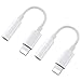 Produktbild 2er Pack iPhone Lightning auf 3,5 mm Kopfhörer Adapter [MFi-Zertifiziert] Aux Audio Connector Dongle Kopfhörer Zubehör Kompatibel mit iPhone 12/ 12 Pro/11/ X/ XR/ XS/ 7/8 Unterstützt alle iOS-Systeme