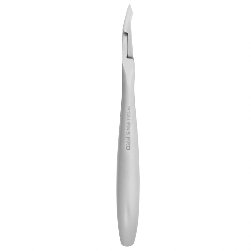 STALEKS PRO Pinza professionale per cuticole 3 mm. Acciaio inossidabile. Smart 10-3