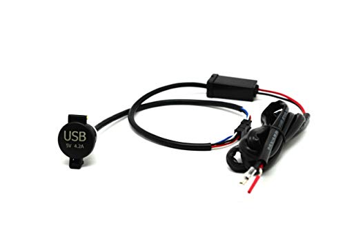 Cliff-Top 4.2 Amp motorfiets directe USB-vastwaring-oplaadkabel.
