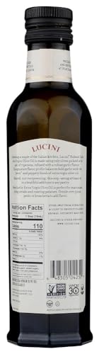 Aceite de oliva extra virgen con ajo robusto Lucini Italia 8.5 fl oz pack 6 miniatura 3
