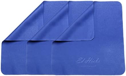 Ed Hicks Lot de 3 chiffons de nettoyage extra larges en microfibr...
