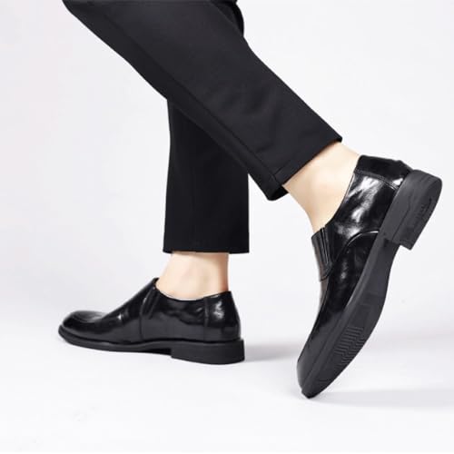 Men's Comfort Orthopedic Dress Shoes, Formal Loafers & Oxfords, Fashion Leather Wedding Shoes, Elegant Flats for Business & Special Occasions3