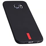 mumbi Hülle kompatibel mit Samsung Galaxy S6 / S6 Duos Handy Case Handyhülle, schwarz