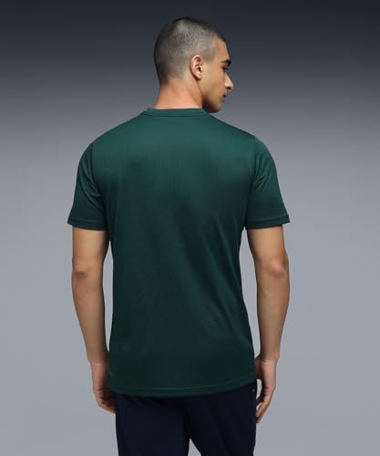 Image of Puma Men Polyester Solid Regular Fit T-Shirt