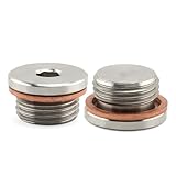 Se vuoi eliminare il sensore di ossigeno, usa questo tappo filettato da 18 mm al suo posto