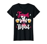 JGA Frauen T-Shirt Team Braut Polterabend