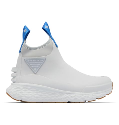 Columbia Women's PFG Dry Tortugas, Grey Ice/Vivid Blue, 8