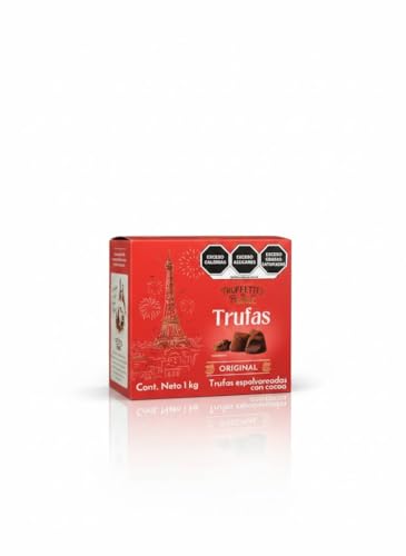 Truffettes de France Chocmod Cocoa Dusted Natural Truffles - 1000g Pack Of 1 - package may vary