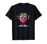 Funny Strawberry with Sunglasses