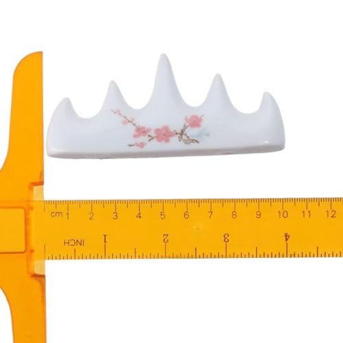 Image of 3Pcs Paint Brush Rest Stand,Ceramic Brush Holder,Pen Rack Rest Stand,Calligraphy Brush Holder for Art, Brush