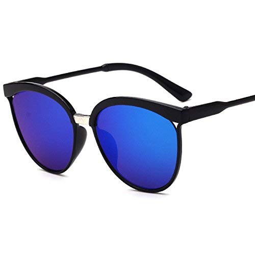 JKKJ Sonnenbrille im Vintage-Stil, verspiegelter Rahmen, Sport-Stil, UV400-Schutz, mit Sonnenbrillenetui für Autofahren, Outdoor-Sport, Reisen, Geschenk für Männer und Frauen Cover