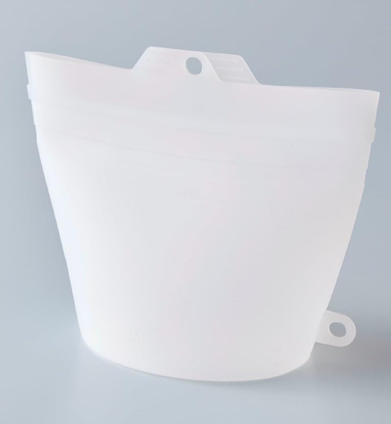 コジット(Cogit) Large Silicone Cooking Bag Cookware, 小, clear