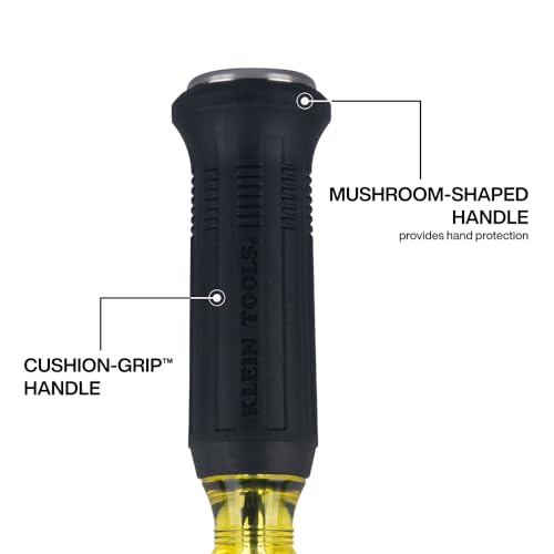 image for Klein Tools 6504DD Demolition Scratch Awl, Steel Tip-to-Cap Constructi