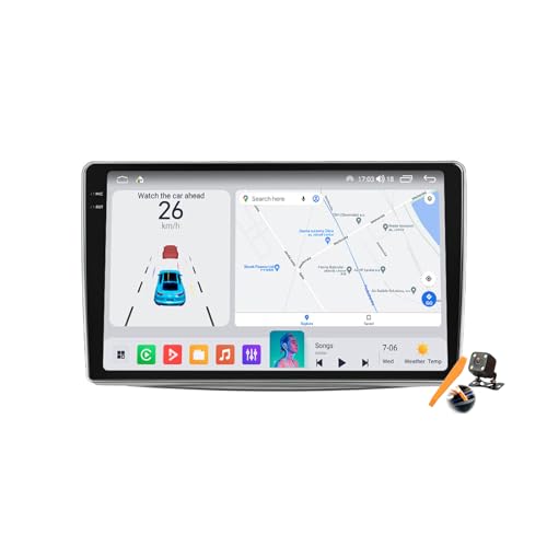 Radio GPS para Romeo Mito 2008-2018: pantalla de 9 pulgadas, Android 15.0 y CarPlay integrado