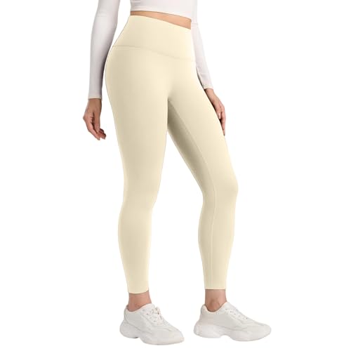 Fleece Lined Leggings Women High Waisted Tummy Control Stretchy Seamless Opaque Tights Athletic Compression Yoga Pants Stretchy Butt Lift Butt Scrunch Capri Leggings 2025 Fall Spring Outfits