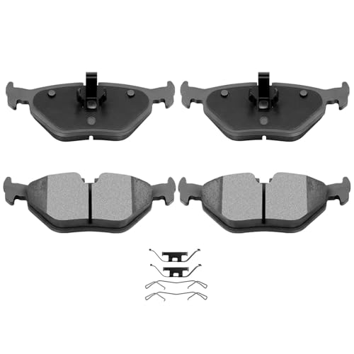 Image of AUTOMUTO 4PCS Rear Ceramic Disc Brake Pads Set D763 For BMW 318i 318is 318ti 320i 323Ci 323i 323is 325Ci 325i 325is 325xi 328Ci 328i 328is Z3 Z4 For Rolls-Royce Park Ward For Saab 2020 /9 /5