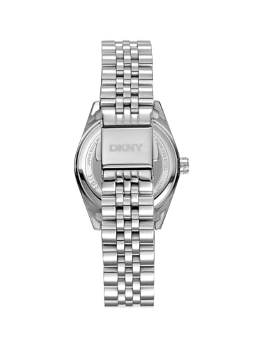 DKNY Reloj de cuarzo Noalita Midi cuarzo 5 ATM, plata, onesize