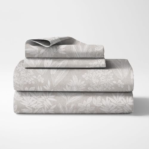Image of Amazon Brand - Umi Trendy King Size Double Bedsheet Set | Pure Cotton 160 TC | 90X100 Inches | 2 Pillow Cover 17X27 | Elegant Home Decor Bedsheet