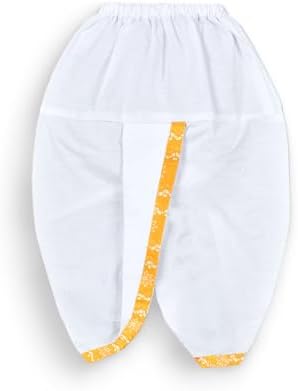 La Petite Baby Boy Dhoti Kurta Dress, Ethnic Wear for Rakhi, Janmashtami, Independence Day, Haldi, Annaprasan, 6-9 Months, 1-3 Years