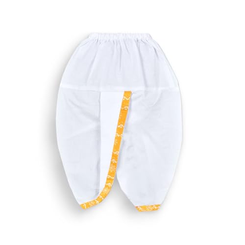 La Petite Baby Boy Dhoti Kurta Dress, Ethnic Wear for Rakhi, Janmashtami, Independence Day, Haldi, Annaprasan, 6-9 Months, 1-3 Years