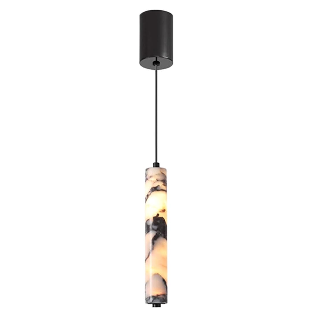 Luminaire suspendu design salon : lustre LED et lampe de chevet