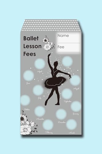 月謝袋 Prima Ballerina Blue 10枚 【プリマ バレリーナブルー】のサムネイル