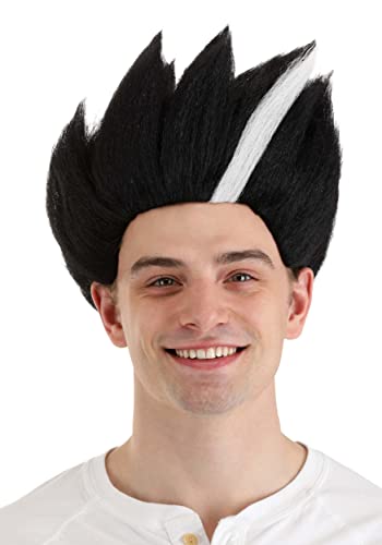 Perruque de savant fou costume halloween pour soirée déguisée adulte