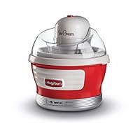 Ariete 643 Ice Cream Maker Party Time, Macchina per fare il gelato, 12W, Capacità 1,5 L, Cestello...