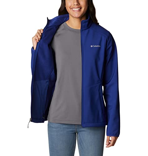 Image of Columbia Women Polyester Short Length Kruser Ridge II Softshell Hiking and Trekking Jacket