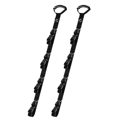 Organizador de cables de extensión vertical ajustable para garaje e interior Pack de 2 2