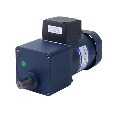 AC Geared electronic starter 120W Induction 220/380VAC 6.75-516RPM with Flange 90mm Spur Gearbox Three-phase AC Induction electr