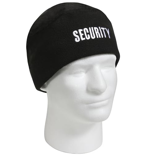 Rothco Polar Fleece Security Watch Cap - Embroidered "Security" for Cold Weather Protection