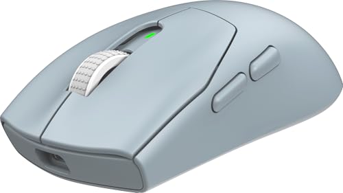 Image of msi Forge GM340 W Sky Gaming Mouse, 12800 DPI, 50M+ Clicks Micro Switch, Optical Sensor, Ergonomic Ambitextrous Hand Design, RGB Light