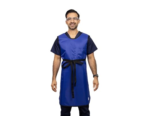 X-Ray Apron (Tie Closure) - Small, Lightweight Lead Front Protection, 0.5mm Pb Equiv, USA Made