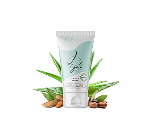 Crème Nourrissante BIO Biophytum - Aloe Vera, Huile de Jojoba et Huile d'Amande - Soin Corps Hydratant - 99,2% Naturel - Peau Douce et parfumée - Gamme L&YOU - 30mL Cover