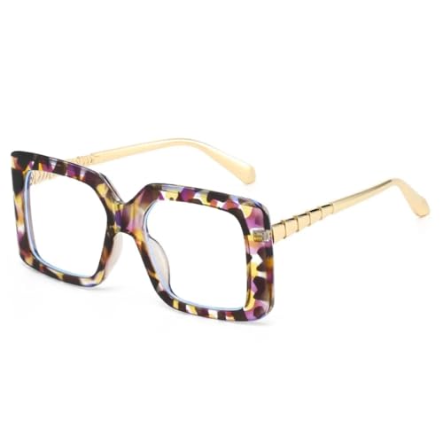Lunettes tendance double dégradé au design punk avec finition géométrique haut de gamme