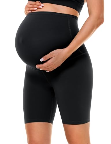 BAYDI Clouduxi Maternity Shorts Over The Belly-6