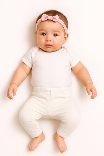 Image of EIO Unisex Baby Unisex Baby Baby Cotton Snug Soft Pants /Diaper Fit /Pyjama /Leggings(Pack of 7). (Pack of 7, 6-9 Months)
