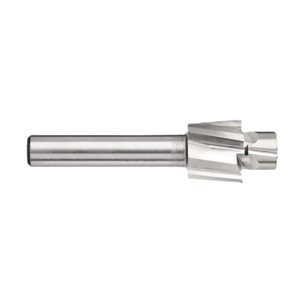 Herramienta de fresado piloto para ranurado Fresa de ranurado piloto 4 flautas, HSS, M3-M20, for taladrar madera y metal, 1 unidad(16.5x26x12x16x22x100mm)