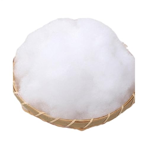 Poly-Fil Fiber Fill | Machine Washable Polyfill Stuffing with High Elasticity 120g | Breathable Sewing Notions & Supplies for Pillow Stuffing & Handicraft Materials