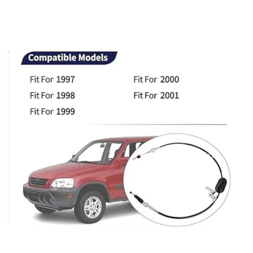 Cable cambio marchas CRV y selector de velocidades de cabina para transmision 1997-2001 5