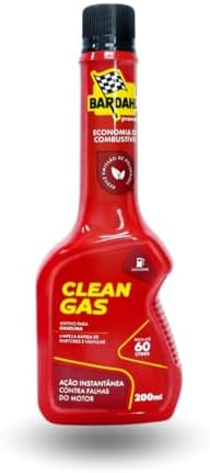 Aditivo Combustível Clean Gas 200ML Bardahl ADITIVO CLEAN GAS