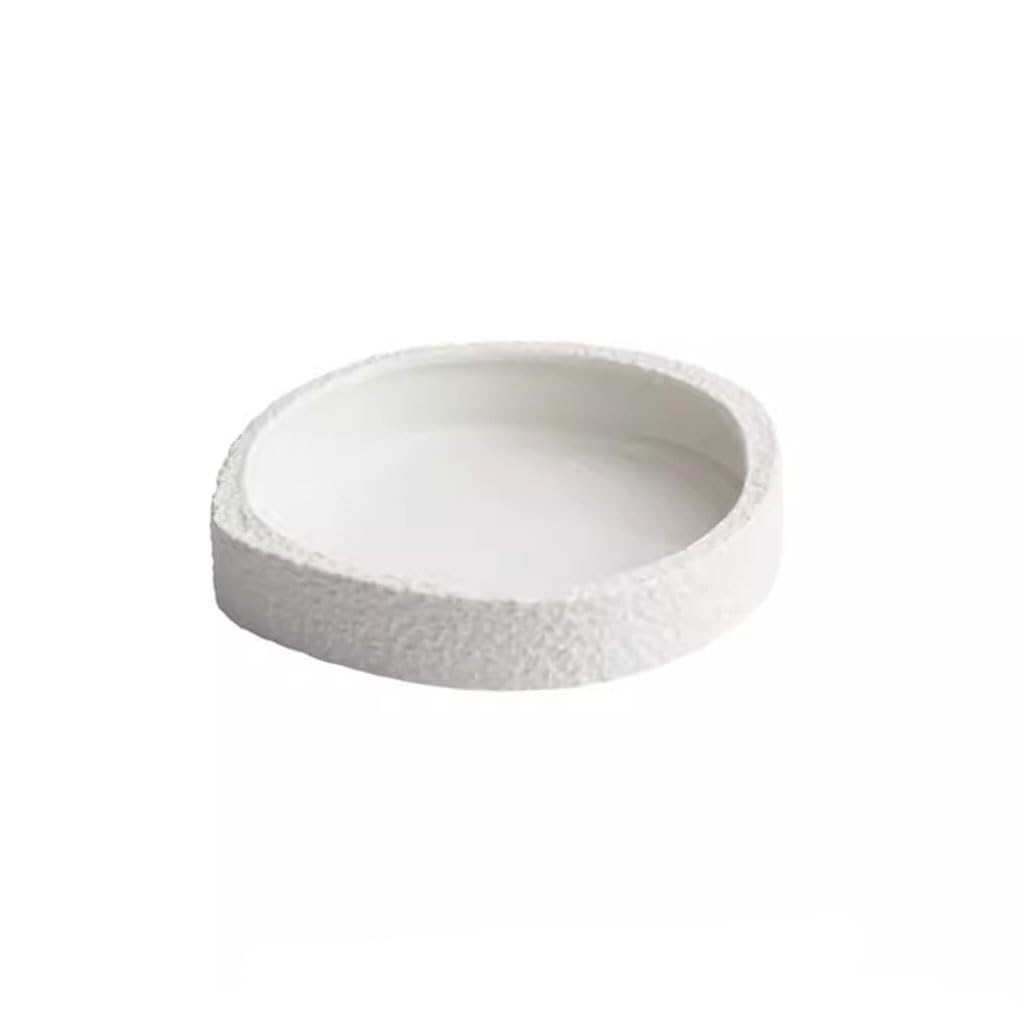 Talerz obiadowy Talerze kuchenne Naczynia Kreatywny Nieregularny Ceramiczny talerz obiadowy Domowy głęboki talerz Talerz na zupę (6 cali Jeden rozmiar)