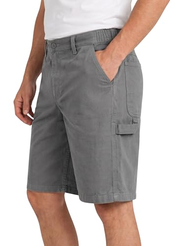 Wrangler Carpenter Shorts for Men Big and Tall, Heavyweight Durable Work Shorts with Utility Pockets, Mens Cargo Shorts Slate Grey - image 1