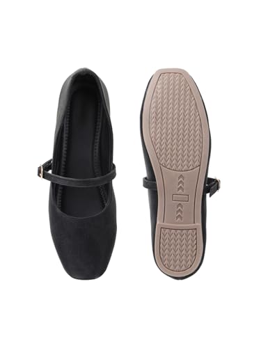 Image of TRYME Trendy Comfortable Mary Jane Ballet Bellies Shoes for Women and Girls